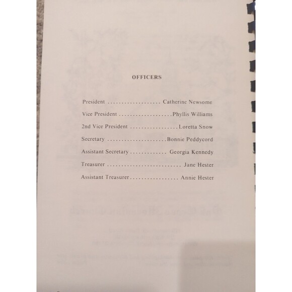 Oak Grove Moravian Church Cookbook Spiral Vintage 1982 Winston-Salem, NC - Picture 6 of 13